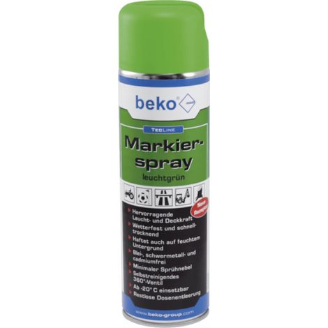 beko Markierspray TecLine 500 ml Leuchtgrün (1/4)