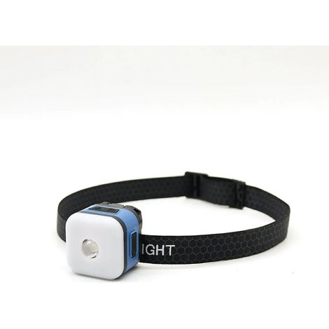 Lampe torche frontale cube 400 lumens, 3 modes d'éclairage (1/5)