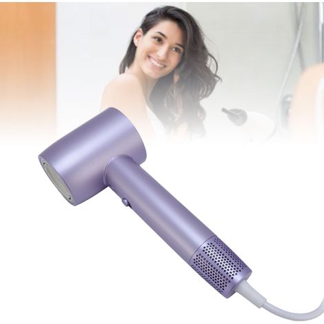Secador de pelo iónico profesional, 110.000 rpm, 1600 W, con cabezal de ducha magnético y tecnología iónica antiestática, 220 V, para el hogar y los viajes. (1/5)