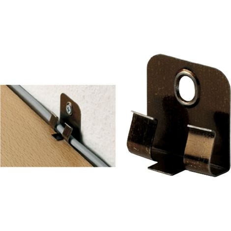 Sockelleisten Haltung (Leistenclips), Sockelhalter für 25 Meter Sockelleisten (1/2)