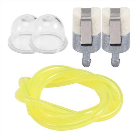 Ensemble de 5 pièces comprenant un filtre à carburant, une ampoule et un tuyau d'alimentation pour motoculteur Honda GX22, GX25, GX31 et GX35 - SFYGV (1/5)