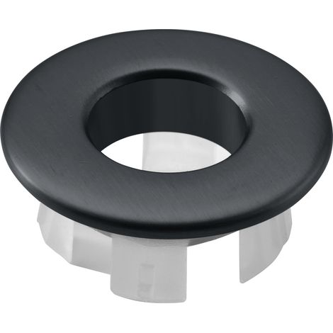 IMEX ERL001/BGM EMBELLECEDOR Embellecedor Rebosadero Lavabo Black Gun Metal - ref: ERL001/BGM