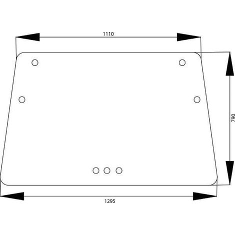 Luna delant. instalable UNIVERSAL 4354075N (1/2)