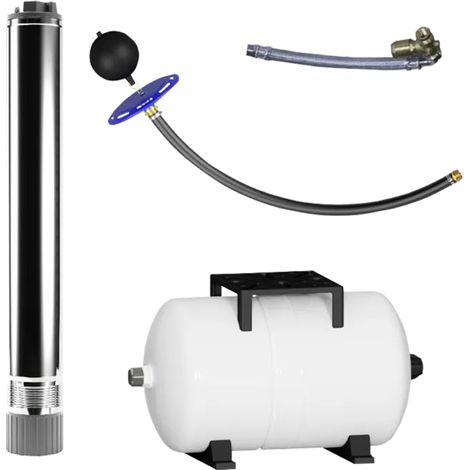 Pompe submersible multicellulaire Saniwell 4-50 IPC-FB 4" entièrement automatique avec commande de pression intégrée - SFA (1/4)