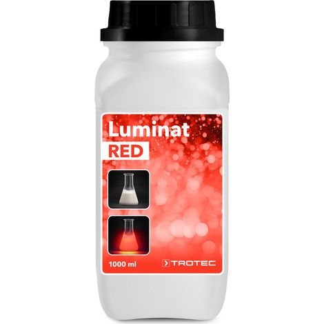 TROTEC Luminat rouge 1 l  Colorants fluorescents fluorescence UV Colorant de marquage traceur UV (1/5)