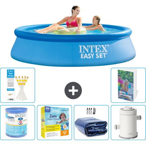 Easy Set Pool Rund - 244x61 cm - 7-teilig S65
