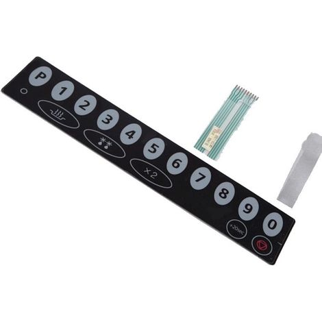 Switch membrane d'origine (DE34-00158C) Four micro-ondes SAMSUNG