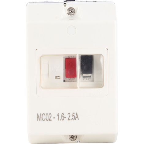Circuit de protection du moteur disjoncteur MC02‑1.6-2.5a 50 / 60Hz ABS Imperproof 220V / 380V (1/5)