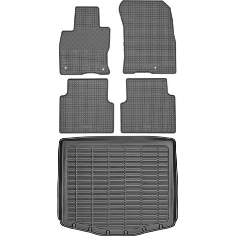 Juego de alfombrillas de goma para coche y maletero para Ford Kuga III / Kuga Hybrid SUV a partir de 2020. (1/5)