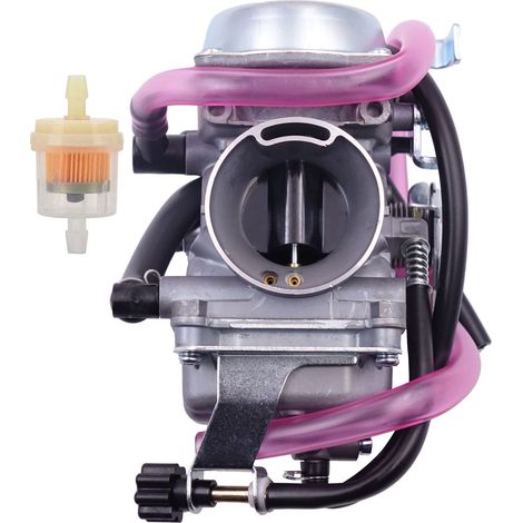 Carburateur pour quad Kawasaki KLF300 Bayou 300 ATV, pièce de remplacement moteur originale adaptée, garantissant fonctionnement stable, démarrage facile et durabilité du véhicule tout-terrain. (1/5)