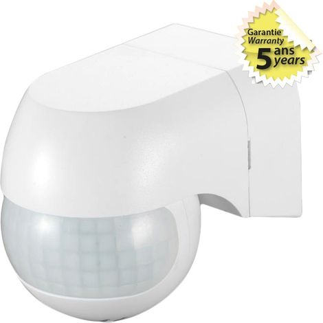 Détecteur de mouvement IR SAILLIE IP44 180 - Garantie 5 ans Miidex Lighting® (1/7)