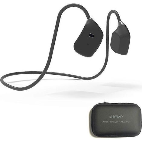 Bluetooth 5.0 Knochenleitungskopfhörer, wasserdichte offene Ohrhörer, kabellose Sport-Ohrhörer, HiFi-Klang, kompatibel mit allen Smartphones. (1/4)