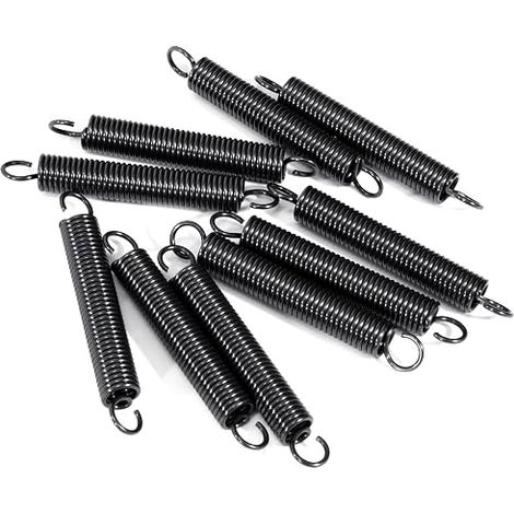 Traction Spring 70 mm Tension Springs with Hooks Wire Diameter 1.4 mm Outer Diameter 10 mm Force 5 kg (1/4)