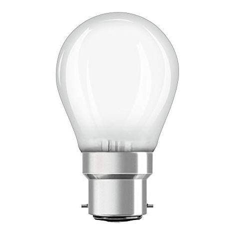 OSRAM Retrofit Classic P Lampadina LED, Attacco: E27, Bianca Fredda, 4000 K, 4 W, Equivalenti a 40 W, LED DAYLIGHT SENSOR CLASSIC A, Opaco, Taglia Unica (1/3)