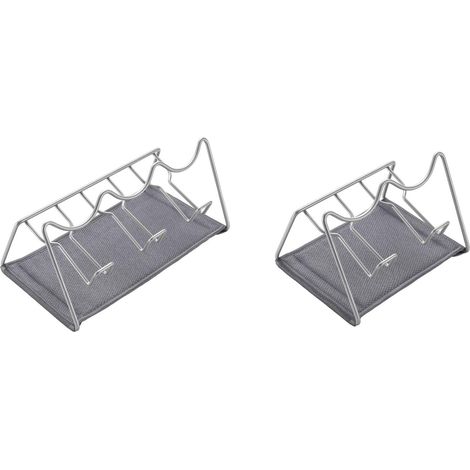 Abtropfgestell/Flaschenhalter Sodatex-2 für 2 Flaschen mit Abtropfmatte 21x17x14cm (1/5)