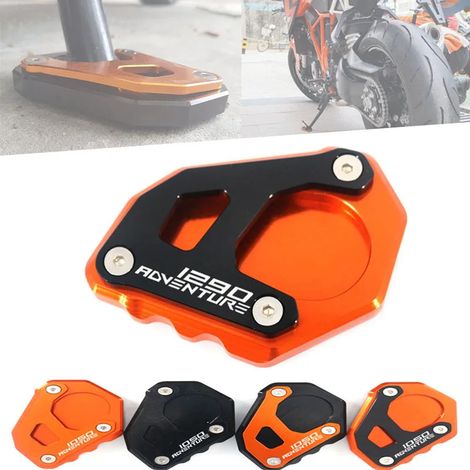 (1050 ADV-C) Compatible avec les modèles Adventure 1050, 1090, 1190 et 1290 ADV. Accessoires moto : béquille latérale, extension de béquille, plaque de support. maxpower (1/4)