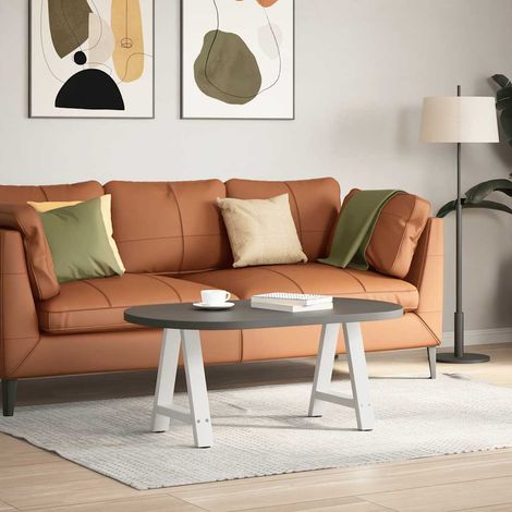 Maison Exclusive - Couchtischbeine A-Form 2 Stk. Weiß 38x(42-43)