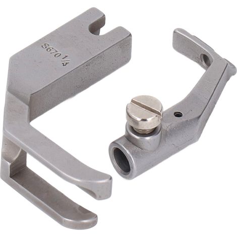 Stück S670 S671 1/4 Nähfuß Edelstahl 1/4 Nähfuß Set für Dürkopp Adler 267 269 (1/5)
