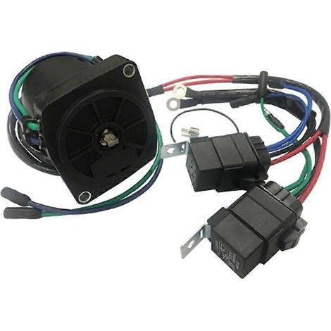 12-V-Trimmmotor für Yamaha F300, F350, FL350, LF300 und LF350 Außenbordmotoren – Ersatzteile: 6AW-43880-00-00 und 6AW-43880-01-00 (1/5)
