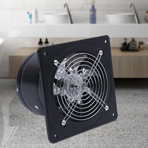 Ventilateur d'échappement industriel en fer métallique de 40W 2600r / min 150mM ventilateur axial industriel ventilateur d'alimentation fenêtre murale sortie d'air (1/5)