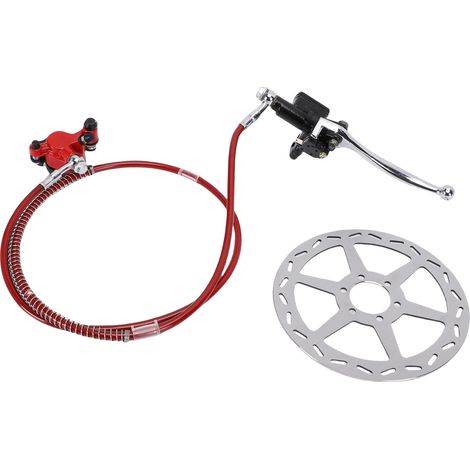 Kit di ricambio per freni a disco idraulici per mini moto, per Baja Doodle Bug Dirt DB30 Blitz con pinza e cilindro maestro da 180 mm.