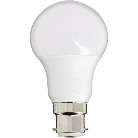 Ampoule LED A60 da 9 W (equivalente a 60 W) – attacco B22, luce bianca calda 2700 K, risparmio energetico, senza mercurio, conforme alle normative CE e RoHS