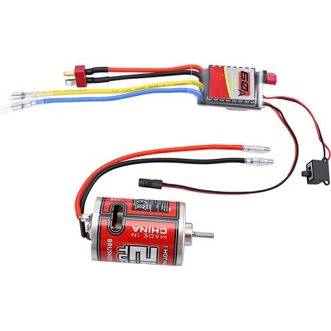 540 25T brushed motor with 60A ESC (1/5)