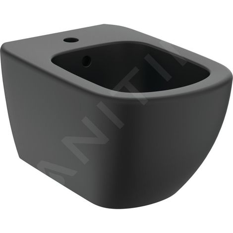 Ideal Standard Tesi - Bidet suspendu, 360x530x300 mm, noir T3552V3 (1/5)