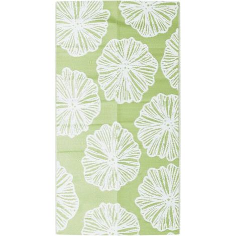 Tapis d'extérieur vert ARAKIL 80x150 cm PP (1/5)
