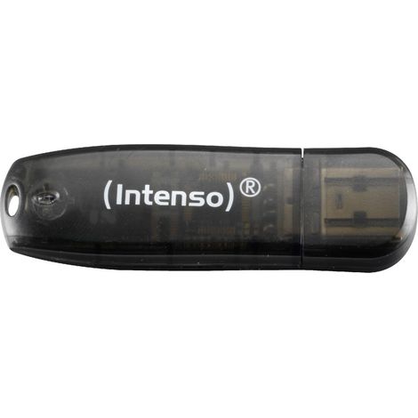 Intenso Rainbow Line unità flash USB 16 GB USB tipo A 2.0 Nero (1/4)