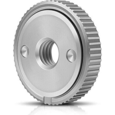 Unité de serrage Quick Lock Nut pour toutes les meuleuses d'angle à filetage M14 d'AEG, Black & Decker,, Flex, Hitachi, Metabo, Makita (1/4)