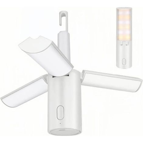 Lampe Camping - 4000mAh Lampe Camping Rechargeable - Pliable Lanterne Camping - Lumiere Camping avec 3 Modes Luminosité (1/5)