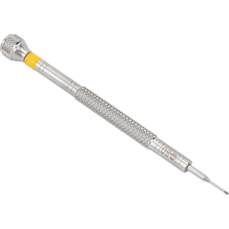 Tournevis de réparation de montres professionnel en acier inoxydable, tournevis de précision pour lunettes et bracelets de montres, 0,8 mm (1/5)