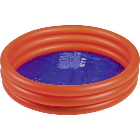 Happy People Pool mit 3 Ringen Ø 100 cm Planschbecken Swimmingpool Kinderpool