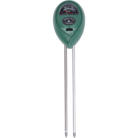 Soil Meter 3 in 1 PH Moisture Light Tester Plant Water Detector House Plants Care Tool