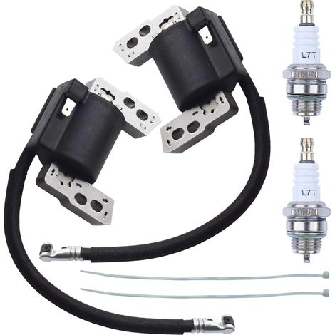 2 pièces de bobines d'allumage 590454 conviennent pour 799381 790817 692605 802574, adaptées aux moteurs de la série 129H00 (0005-0185), série 12B600 (010-010 4) avec bougie L7T en anglais (1/5)