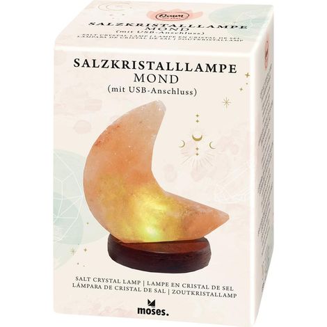 Lampe cristal de sel forme de lune (1/3)
