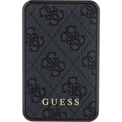 Powerbank 18 W Guess 10 000 mAh 4G Cuir Logo Métal Noir (1/4)