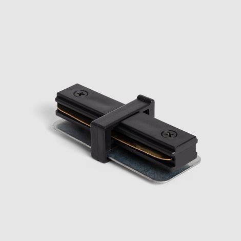 Conector Tipo I para Carril Monofásico Aluminio Negro (1/4)