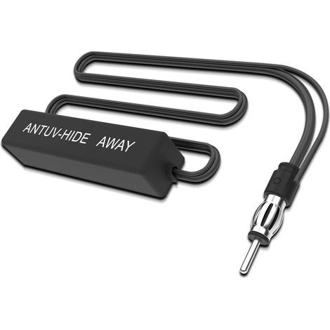 Elektronisches Stereo-Radio-Set mit verdeckt eingebautem, verstärktem AM/FM-12V-Antennenkabel für Autos, LKWs, Boote und Wohnmobile (1/5)