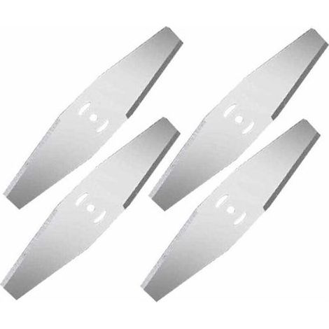 Remplacement des Têtes de Lame de Coupe-Herbe Tondeuse à Gazon Lames de Débroussailleuse Têtes de Lame De Désherbant(Blade x 4) (1/5)