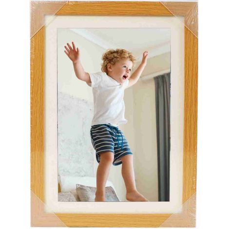 Cadre photo en bois, boîte de rangement pour peinture à l'huile, cadres artistiques pour enfants, cadre photo à bascule pour enfants, bricolage