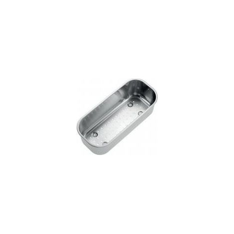 CM 092020XXXXX Cestino di Griglia per Lavello in Acciaio Inox 335 x 145 mm colore Inox