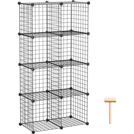 Cube de Rangement en Fil métallique, Organiseur à Cube (1/5)