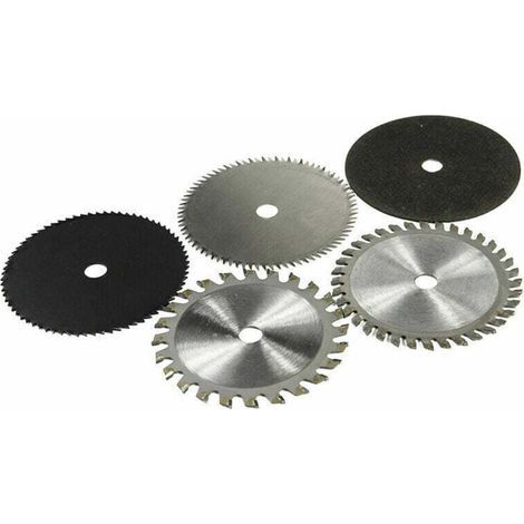 Hojas de sierra circular HSS de 85 mm (5 unidades) (1/4)
