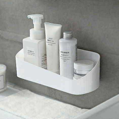 Étagère de rangement murale, sans perçage, adhésif pour une installation facile. (1/5)
