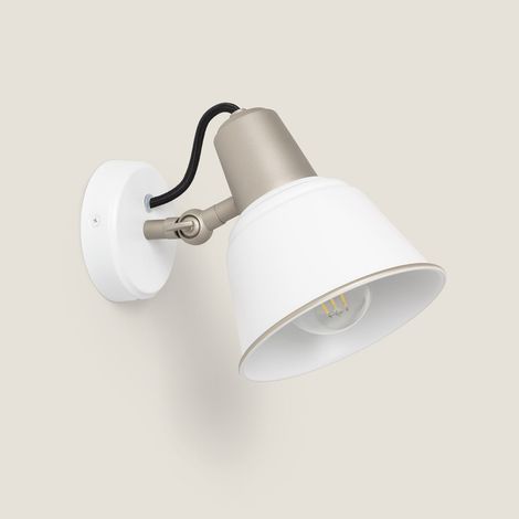 Lámpara de Pared Baño Metal Birzay Blanco