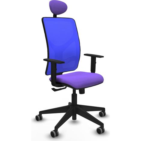 Silla de oficina piqueras y crespo Motilla negro soporte lumbar (1/2)