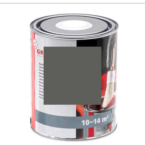Peinture Vernis gris vert RAL 7009 NOPOLUX WILCKENS GRANIT Bidon de 1 l