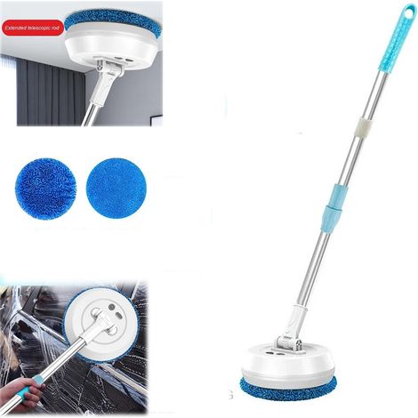 BROSSE ROTATIVE LAVE-VITRE ÉLECTRIQUE POUR VOITURE TIGE TÉLESCOPIQUE AA102 (1/5)
